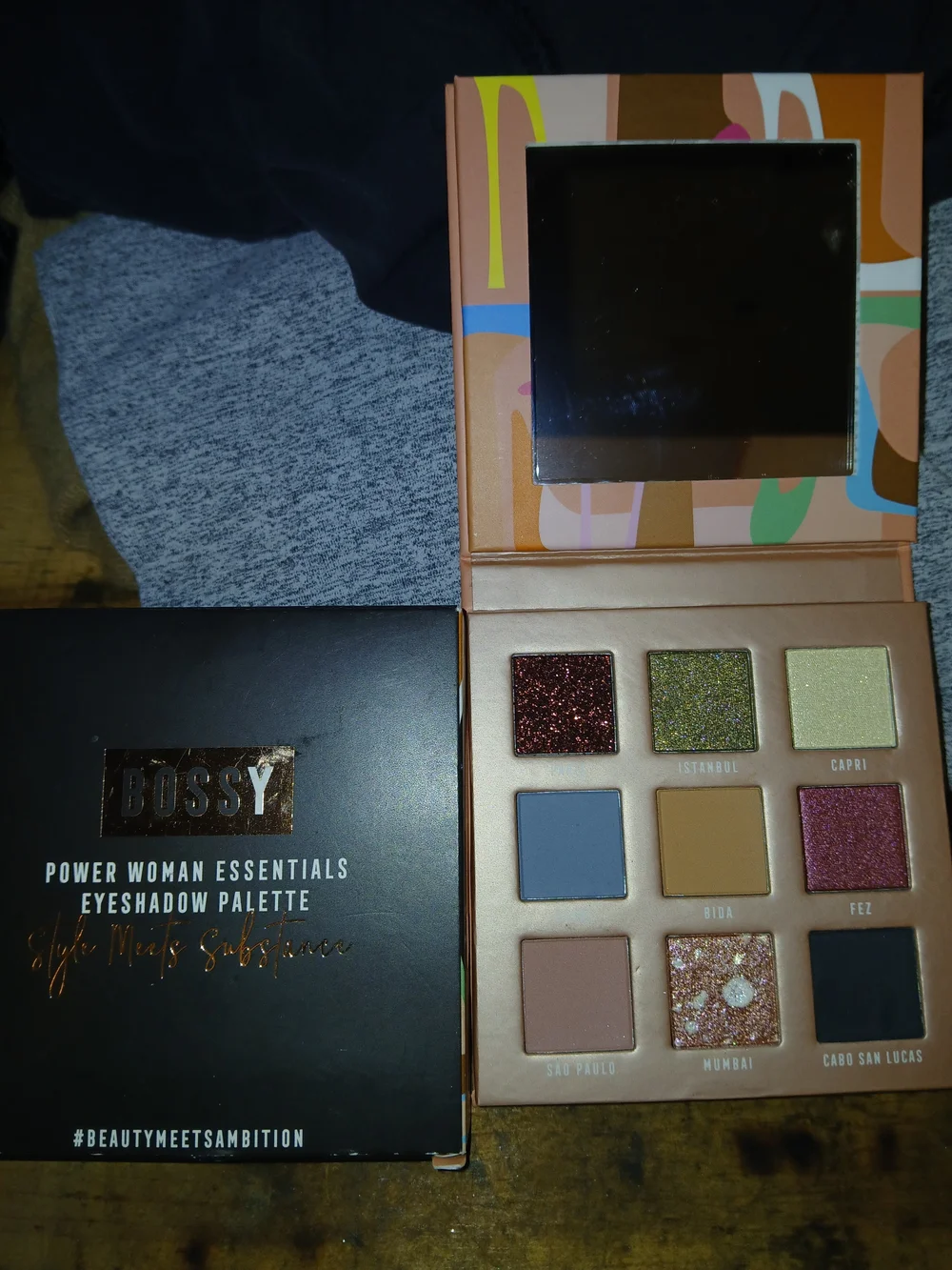 Bossy Cosmetics Style Meets Substance Palette 9 Colors